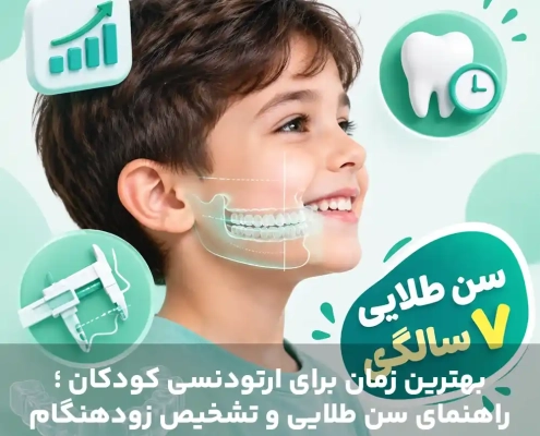 بهترین زمان برای ارتودنسی کودکان ؛ راهنمای سن طلایی و تشخیص زودهنگام ناهنجاری‌ها